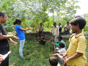 Angana’s first day at KHEL